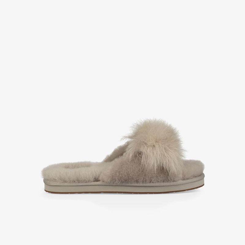 Chausson UGG Mirabelle Femme Grise Soldes 932LBRTQ